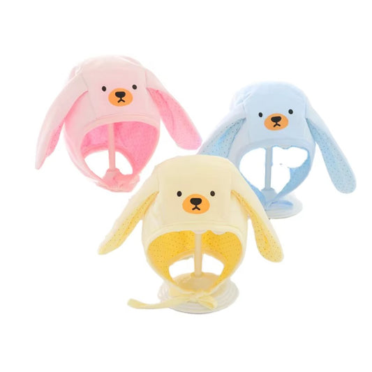 Baby Bunny Beanie – Adorable Rabbit Long Ear Knitted Hat for Infant & Toddler (Autumn)