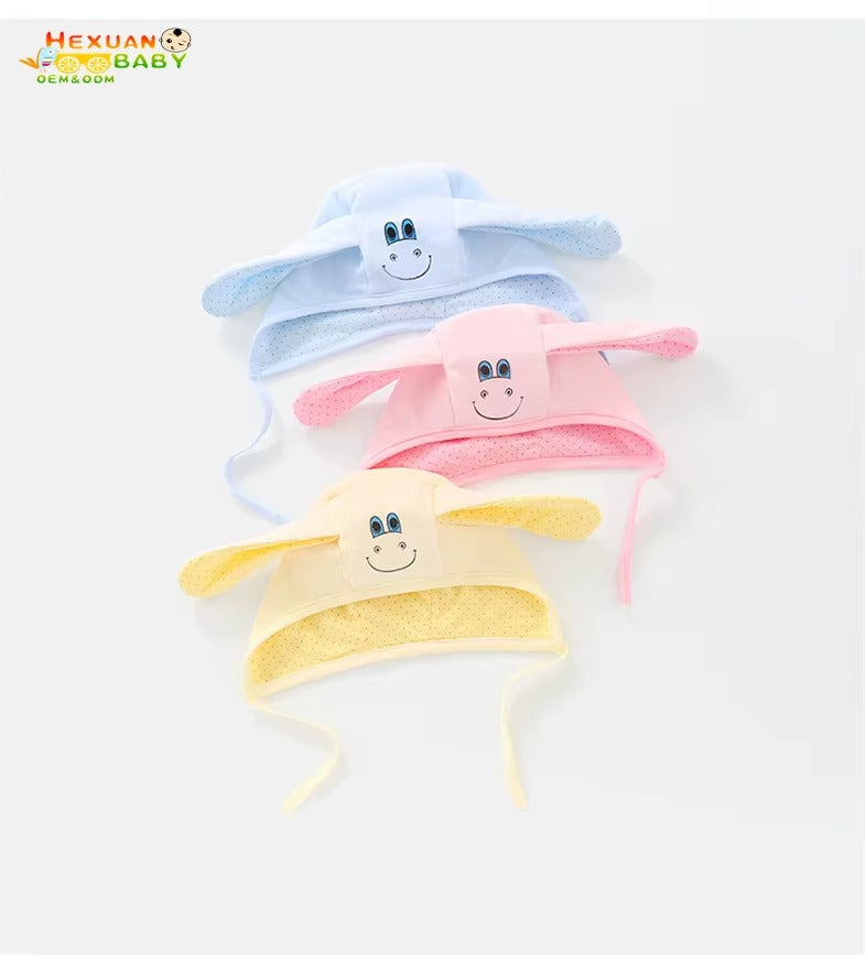 Baby Bunny Beanie – Adorable Rabbit Long Ear Knitted Hat for Infant & Toddler (Autumn)