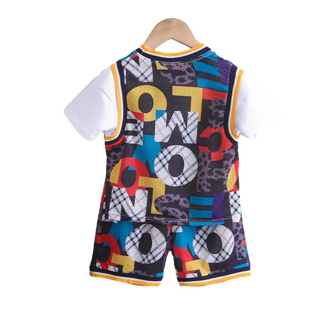 2-14Y Boys Quick Dry Short Sleeve Sport 2-Piece Set
