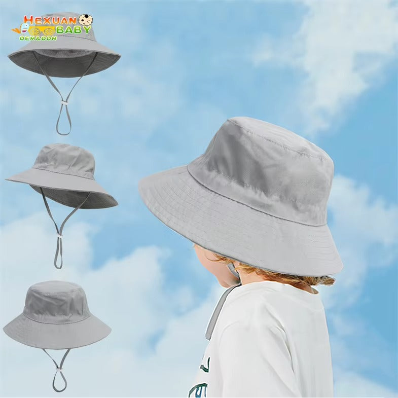 UV Protection Toddler Baby Girl Beach Sun Hat with String